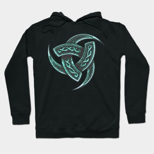 Odin Horns Endless Knot Viking Ragnarok Pagan Rebels Hoodie